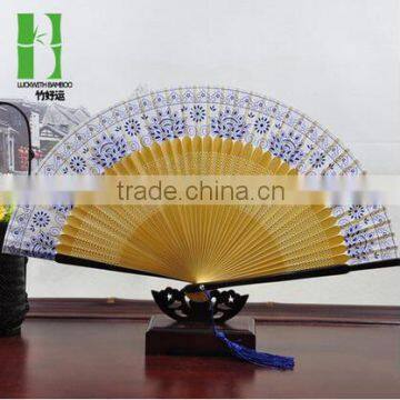 2016 new products promition silk fan for wedding