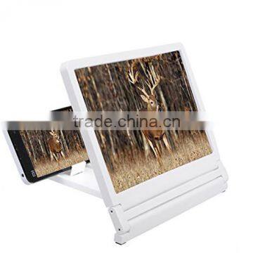 Mobile Phone Screen Magnifier Bracket Enlarge Stand Holder For Smartphone (iPhone Samsung HTC Huawei HTC OPP)