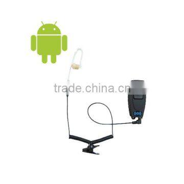 Push to talk speaker microphone headset for Android smart phone Push-To-Talk APP