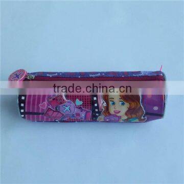 Professional manufacture double zip pencil case
