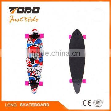 44.6*9.5' concave mountain boat Funboards Longboards skaten Skateboard Long board