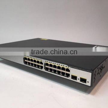 Cisco switches catalyst WS-C3750V2-24PS-S Gigabit switch Ethernet 10/100 PoE port small medium businesss