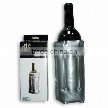 2016 Hot selling Gel Wine Cooler with High Quality,keep the drink cool or hot