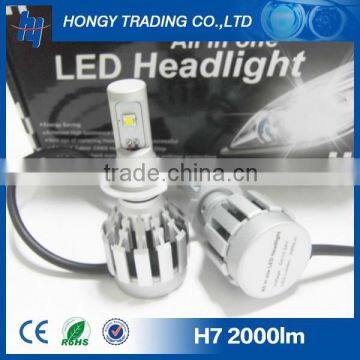 2000lm led headlamp H7