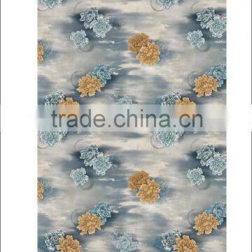 Luxury floral pattern 3D nylon printed Carpet for hotel, apartment