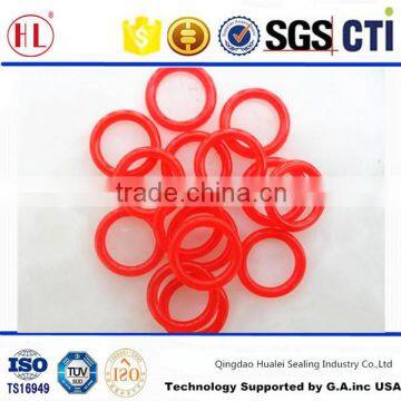 Customized colored silicon rubber o ring seals standard rubber o ring cord