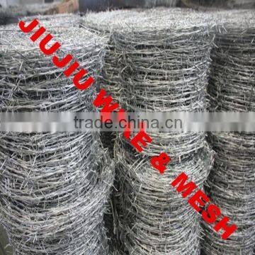 Anping hot-dipped galvanized barbed wire stable quality