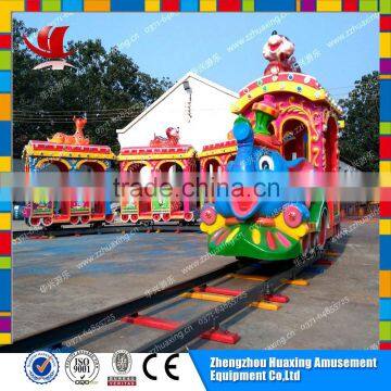 Direct Manufacture With 10 Years Experience in Best Quality Amusement Electric Rides Elephant Track Train photo-4