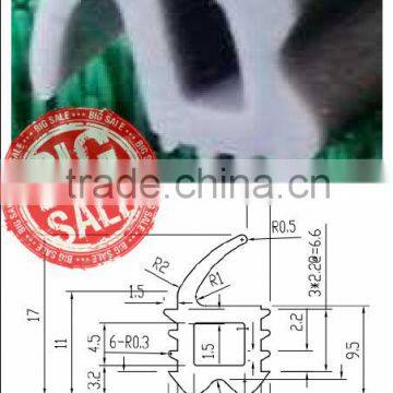 HS260-348 grey silicone rubber seal