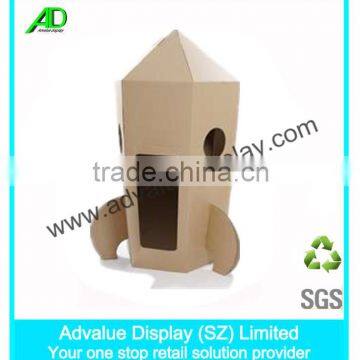 Cardboard Rocket Playhouse Teepee Playhouse