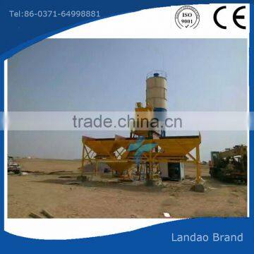 Reliable Mini Compact 35m3/h Concrete Batching Plant With Bucket Loading photo-2