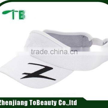 White Tennis Visor Cap photo-3