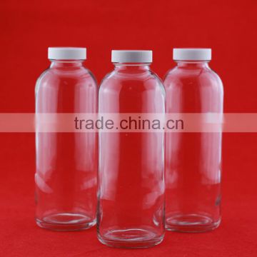 Wholesale carbonation glass bottle wholesale juice bottle aluminum cap bottle