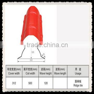 supply 450 aluminum Ridge Cap roll Forming Machine