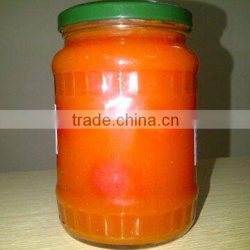 Pickled Tomato & tomato juice in jar (Size: 720ml)