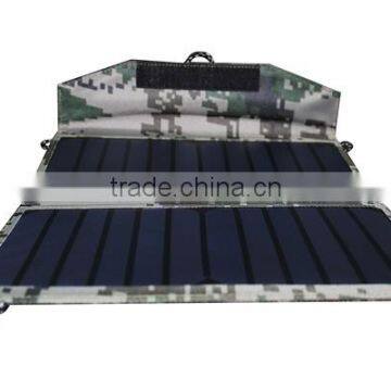 High Quality Waterproof 13W Sunpower Solar Mobile Charger photo-3