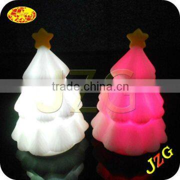 2016 Plastic Lovely Christmas decoration tree glowing in the dark