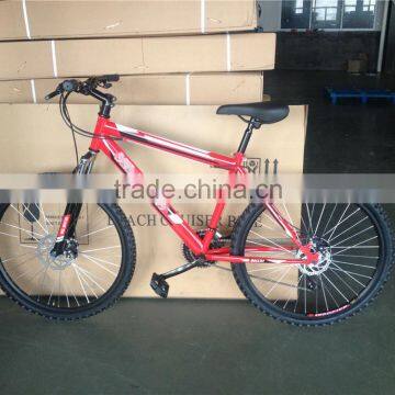 26 Inch hi Ten Steel Full Suspension Down Hill Mountain Bikes photo-2