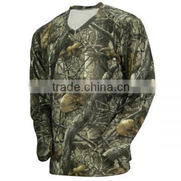 2015 Men Quick Dry Camping Camouflage T shirt Breathable Camo short sleeve Hunting T shirt