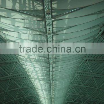 Hyperbolic and Decorative Grade A Firepoof PTFE Coated Tensile Fabric Architecture Ceiling in Airport From China Supplier photo-6