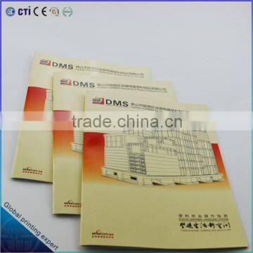 Catalogue printing for plastic product
