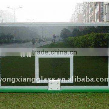 12mm Tinted Tempered Glass With All Aluminum Frame Basketball Backboard