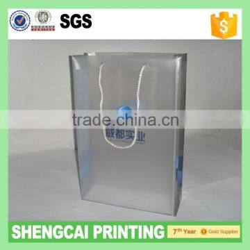 custom design plastic bag pvc bag with handle