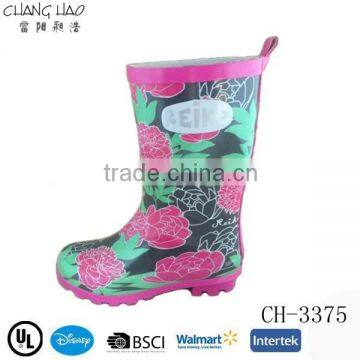 Cheap pink children wellington boot