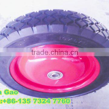 small solid rubber wheels 10 inch