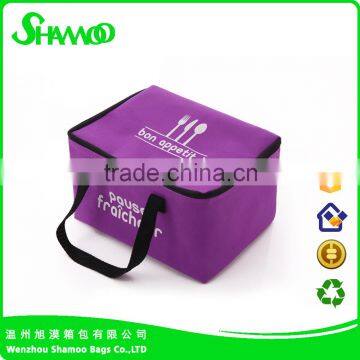 High quality polyester cooler bag for cans / lunch bag