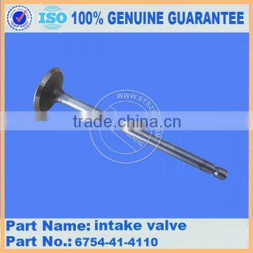 PC200-8 excavator engine intake valve 6754-41-4110/ 6754-41-4210
