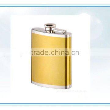 painting series stainless steel hip flask