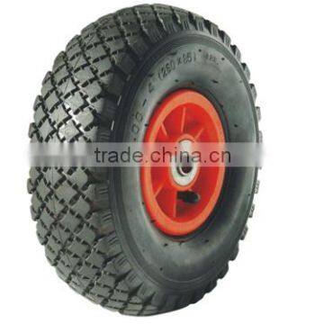 10 inch pneumatic rubber wheel