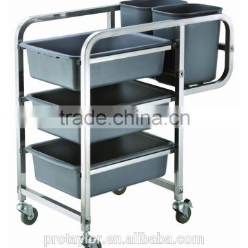 Stailess Steel Dish Collecting Cart(RTC-5B)