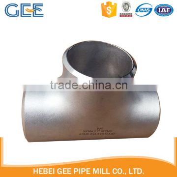 ASME high quality wholesales stainless steel tee