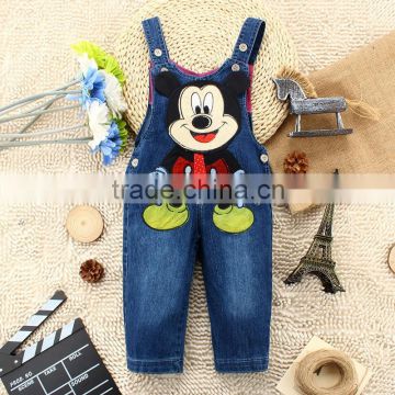 Fashion cheap baby denim overalls