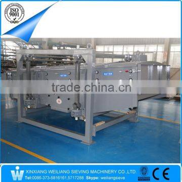 sugar salt pellet linear sieve sifter separator machine from Xinxiang Weiliang