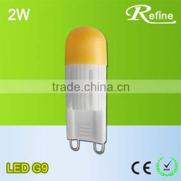 LED G9 HOT sales CE ROHS TUV 2w G9 COB LED Spotlight Bulb led bulb g9