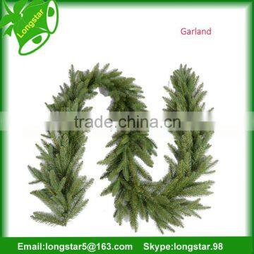 Fireproof christmas decorations PE christmas garland