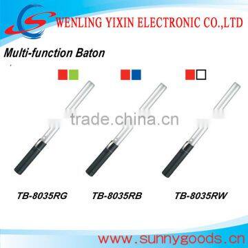 red and white color multi-function traffic control baton