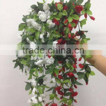 Artificial Garland Silk Flower Vine for Home Wedding Garden decoration