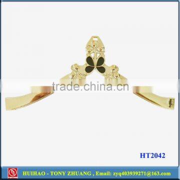 Woman Slippers Decorative Gold TPU Shoes Upper Accessories (HT2043) photo-5