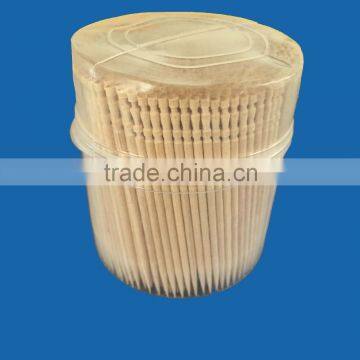 650pcs soft can curved wooden toothpicks