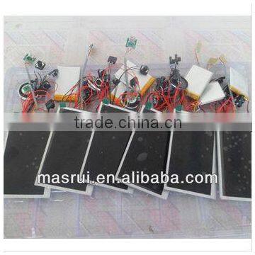 5'' tft lcd pcb video brochure module 5inch lcd scree video module brochure