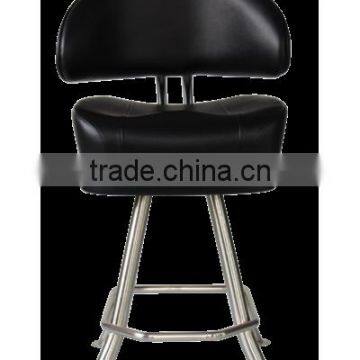 304 stainless steel leather casino chair bar stool