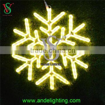 Christmas 2D Motif Holiday Lighting Led Snowflake Shape Light photo-5