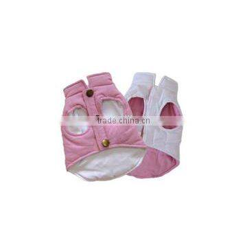 Best selling custom logo pink gemini reversible vest clothes pets product22