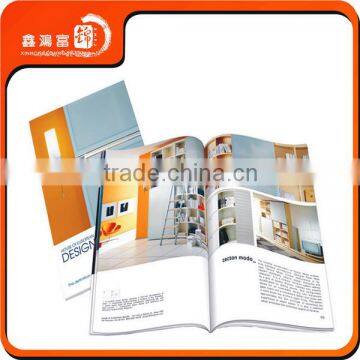 Custom perfect binding funiture brochure printing