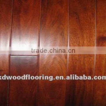 Hand Scraped Solid Wood Acacia Flooring