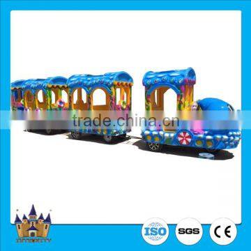 Amusement park rides kiddie ride electric mini track train electric train for sale